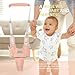 Baby Walking Harness-Handheld Assistant Belt- Toddler Infant Walking Aid for Trainer & Support 7-24 Month Old (All Seasonr-Pink-1819)