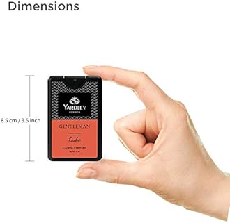 Yardley London Gentleman Duke Compact Perfume For Men, 18Ml - Musk, Cedar, Pineapple, Spray