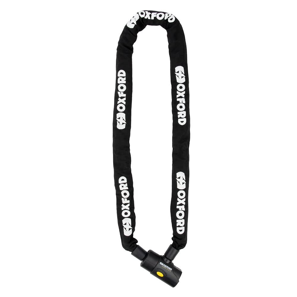 Oxford Catena di allarme 10 10mm Square Link multiuso catena serratura 2.0m