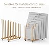 Amazon.com: Evellstor Art Storage Rack with Caster Wheels Art Drying ...