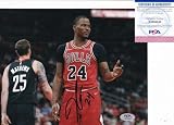 JAVONTE GREEN signed (CHICAGO BULLS) Basketball 8X10 PSA/DNA COA AM36842 - Autographed NBA Photos