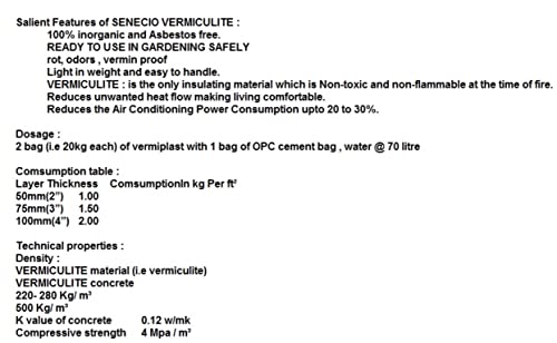 Image of SENECIO� Vermiculite 5Kg Gardening Hydroponics Horticultural Grade Hydroculite