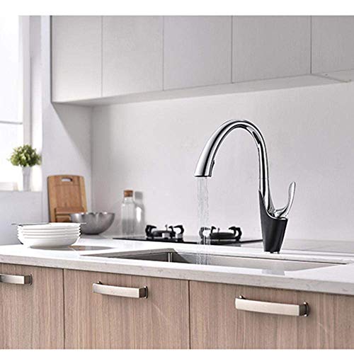 Mitigeur d'évier de cuisine avec pulvérisateur extractible rétractable 2 modes chaud et froid