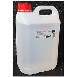 Máquina Overlock Industrial Precio Aceite maquina de coser. Especial Incoloro - Lubricante para Maquinas de Coser y mecanismos varios. 5 Litros (4150 gramos)