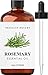 Brooklyn Botany Rosemary Essential Oil â€“ 100% Pure and Natural â€“ Therapeutic Grade Essential Oil with Dropper - Rosemary Oil for Aromatherapy and Diffuser - 4 Fl. OZ