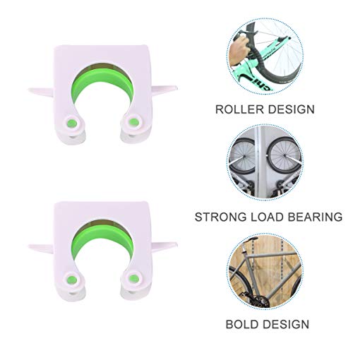 BESPORTBLE Gancho de Parede de Bicicleta Suporte de Parede de Bicicleta Suporte de Bicicleta Ajustáv