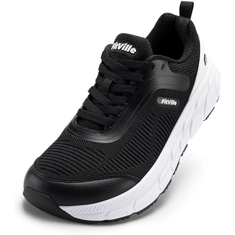 FitVille Chaussures de course extra larges Cover