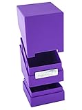 Monolith Deck Case 100+ Standard Size Purple Card Game