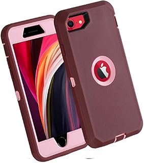 GreatCase iPhone SE 2020 Case Shockproof Heavy Duty Built-in Screen Protector Armor 3