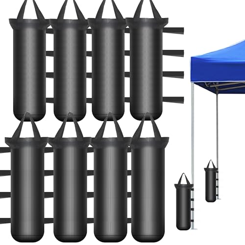 Gewichte für Pavillon 8 Stück 800D Zeltgewichte Gewichte Pavillon Sandsäcke zur Beschwerung Sandsack Pavillon Gewichte Zelt Beschwerer Gazebo befüllen für größere Pavillons Zelt Strand Camping