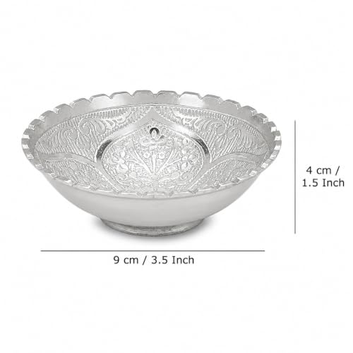 Image of Saugat Traders Return Gifts for Puja Function Bulk Bowl Spoon Set Gift Box Pack of 10 Wedding Favours Guests Engagement House Warming Pooja Return Gift Haldi Mehendi Ceremony Diwali Corporate Gifting