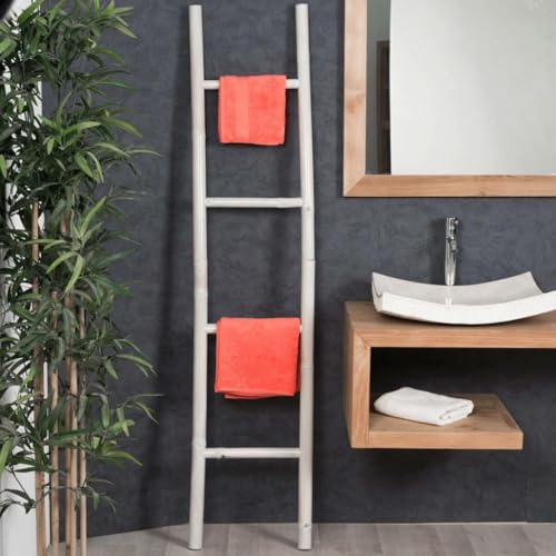 Wanda collection - Porte Serviette échelle Blanc