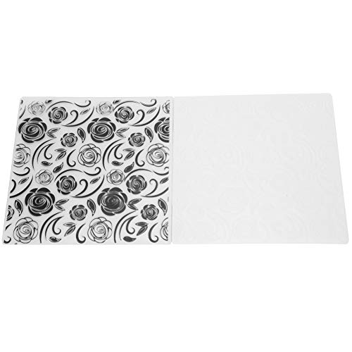 Paper Craft Making Tool DIY Embossing Folder, Embossed Template, Durable Rose Pattern Card Scrapbook Supplies for Home Popular Embossing Machines Kids - Image 4