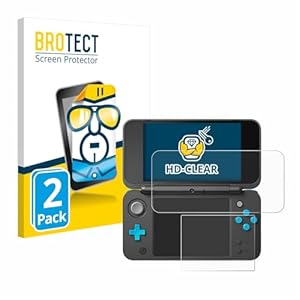 BROTECT Displayschutzfolie für New Nintendo 2DS XL (2 Stück)