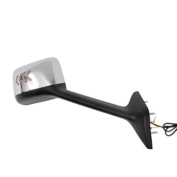 Amazon.com: HIGHTO Chrome Hood Mirror Assembly with LED