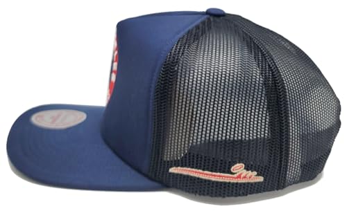 Gorra Trucker Snapback New Era Azul Rojo Negro miniatura 5