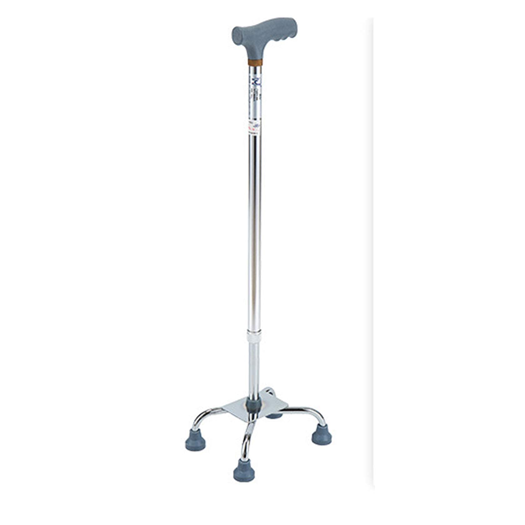 Béquilles pour personnes âgées et bâtons de marche légers à 4 pieds