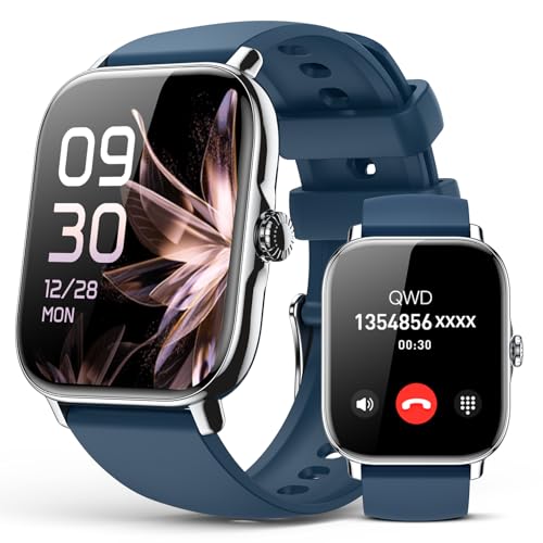 Image of Smart Watch for Women Men- Answer /Make Call, 2025 IP68 Waterproof Fitness Step Sleep Tracker Watch with Monitor Activity Counter Smartwatch for Andriod iPhone iOS Samsung Compatible