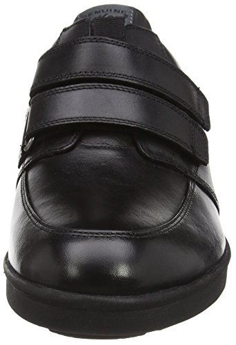 Kickers Cinturino Troiko in Pelle Nera, Mocassini