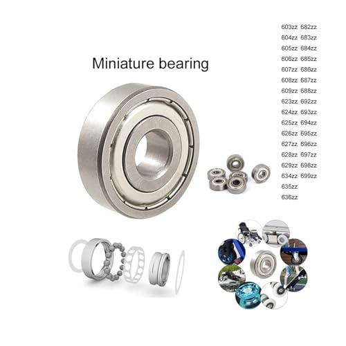 Roulements de skateboard 608ZZ pour rénover les roues de longboard