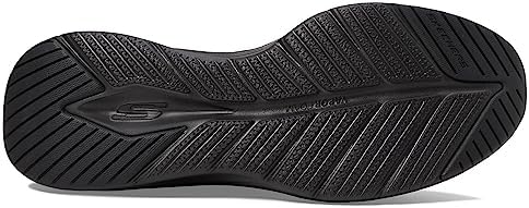 Skechers Men's Vapor Foam Covert Loafer, Black/Black, 10 Wide | Image 3