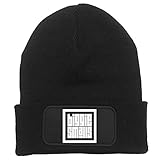 Diseño personalizado Dibbs Clothing Biggie Logo Notorious Big T-Shirt Beanie Hat Negro