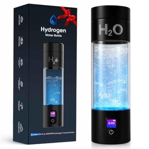 TzzToiT Hydrogen Water Bottle, 6000PPB Hydrogen Water Generator