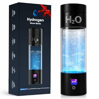 Hydrogen Water Bottle, 6000PPB Hydrogen Water Generator