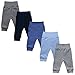 MEA BABY Unisex Baby Hose aus 100% Baumwolle im 5er Pack/Pumphose. Babyhose für Jungen Baby Hose für Mädchen, Schlupfhose, 80 cm, Jungen