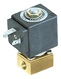 Anschluss: 1/8' LUCIFER-PARKER Magnetventil für Küppersbusch CED110, CED106, CEC110, CEC106, FED250 aus Messing 2-Wege Eingang 1/8\' Ausgang 1/8\'