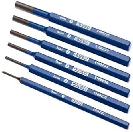 Britool E418226B Drift Punch Set, 1.5cm x 3.1cm x 0.8cm, 6 Pcs