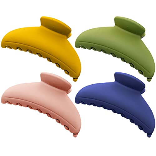 Lurrose 8 peças acessórios aleatórios de mandíbula de cabelo clipes de rabo de cavalo de plástico cl