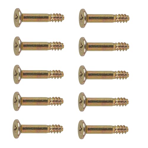 10x10 Canopy Set of 10 Screws Replacement Part for ABCCANOPY Canopy Replacement Screws - Set of 10 High-Strength Phillips Flat Head Bolts Installation Hardware for Outdoor Events and Camping etc