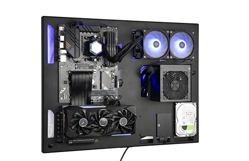 ABK Design, Wall Computer Case - Wall Mount Computer Case - Gaming PC Case - Wall Mount ATX Case - Wall PC Case for PC Gaming - Computer Cases for PC Computer - Pc Case, Pc Chassis