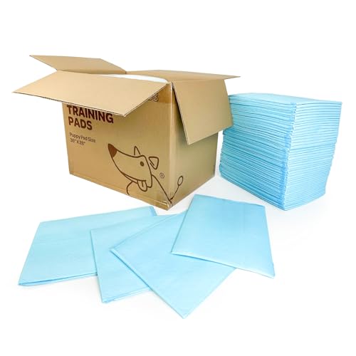 Best Pet Supplies, XL (36" x 27.5") Disposable Puppy Pads for Whelping Puppies and Training Dogs, 50 Pack - Ultra Absorbent, Leak Resistant, and Track Free for Indoor Pets - Baby Blue - Thumbnail 2