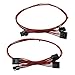 EVGA Red GS/PS (850/1050/1000 Watt) Power Supply Cable Set, Individually Sleeved(100-CR-1050-B9)