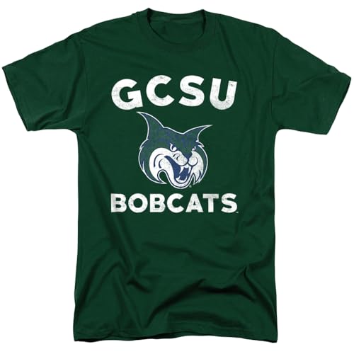 Georgia College Official Bobcats Logo Unisex Adult T Shirt,Bobcats Logo, Large