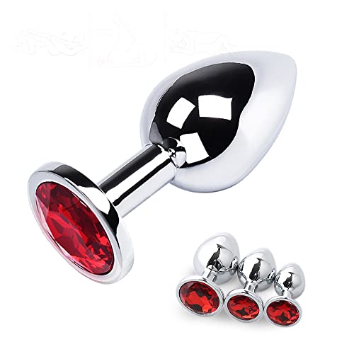 sensensen Herramienta de Masaje de Metal con Base de Diamante Rojo romántico Cover
