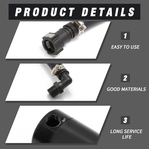 DUZFOREI Oil Catch Can, Replacement for Chevy Silverado 1500 2014 2015 2016 2017 2018 5.3L 6.2L Replacement for Chevy Tahoe 2015 2016 2017 2018 2019 2020 5.3L 6.2L by DUZFOREI - Used condition - Image 4