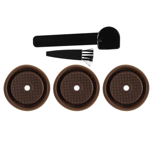 Alnicov Tapa Reutilizable para cápsulas de café Originales, Tapas de Silicona de Grado alimenticio, Filtro Reutilizable y rellenable, 3 Tapas