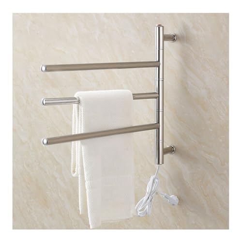 HGTRH Toallero Electrico Baño, Toallero Electrico Radiador Toallero Electrico Radiador Baño Toallero Electrico de Pie Calienta Toallas