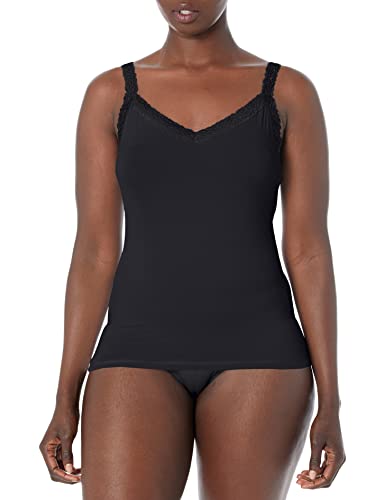 Vanity Fair Women's Perfect Lace Spincami Camisole 17166, Midnight Black, Extra Large - image 1