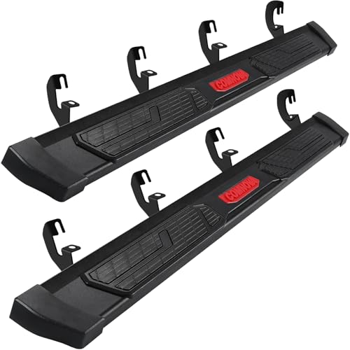 COMNOVA Running Boards Compatible with 2015-2026 Chevy Color