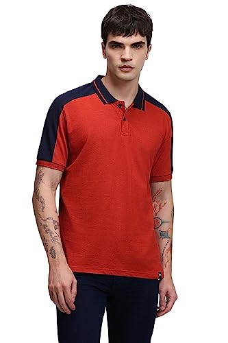 Image of Dennis Lingo Men's Cotton Solid Slim Fit T-Shirt