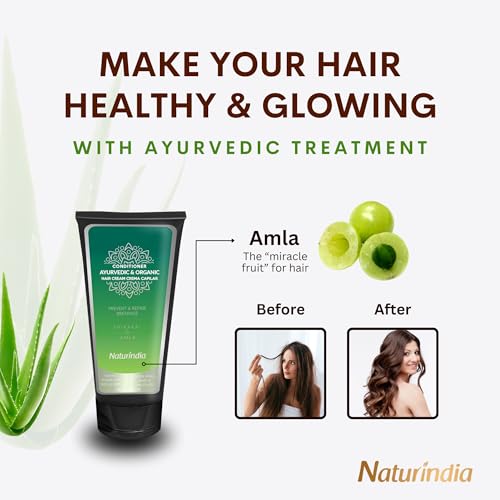 Deep Conditioner for Damage Dry Hair Ayurvedic treatment Organic with ALOE SHIKAKAI and AMLA plants For Women - Image 4