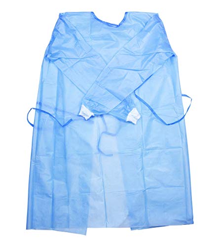 CPR Savers & First Aid Supply Level 3 Reinforced Surgical Isolation Gown, L (50)