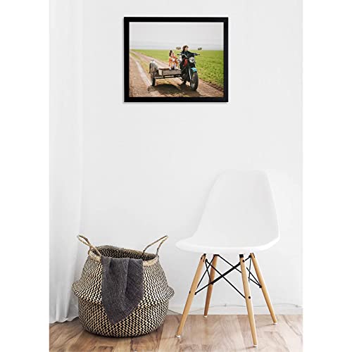 Golden State Art, Set Of 4, 16X20 Black Color Picture Frame - Sawtooth Hanger For Wall Display - Great For Wedding Photos, Family Portraits, Posters #TOP5