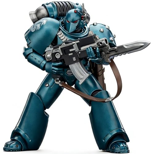 JOYTOY Warhammer 40K Horus Heresy Alpha Legion MKVI Tactical Legionary 1/18 Action FigurSammeln Und Zeigen Modell