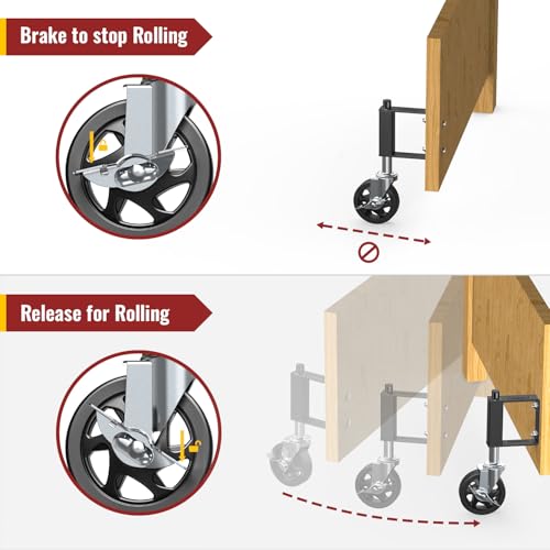 HOLKIE 100mm Gate Castor Wheel