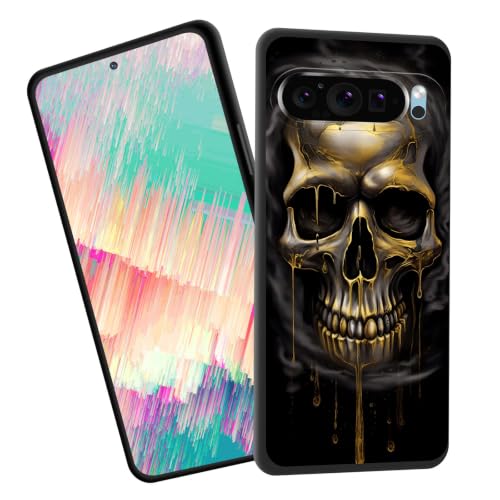 EFGWSDER for Pixel 11 Pro XL Case,Slim Shockproof TPU Soft Rubber Silicone Cover Phone Case for Google Pixel 11 Pro XL 6.8" 2026,Funny Skull
